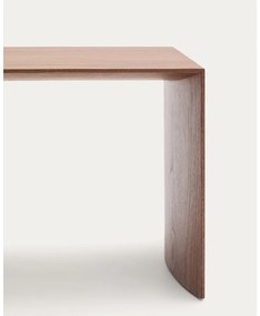 Tárolóasztal diófa dekorral 40x55 cm Litto – Kave Home