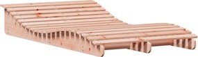 vidaXL tömör duglászfa napozóágy 205 x 110 x 31,5 cm