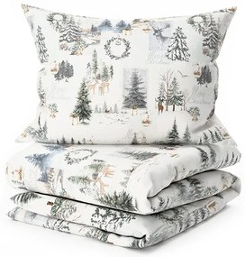 Pamut ágynemű WINTER WHISPER színes Ágyneműhuzat mérete: 70 x 90 cm | 140 x 200 cm