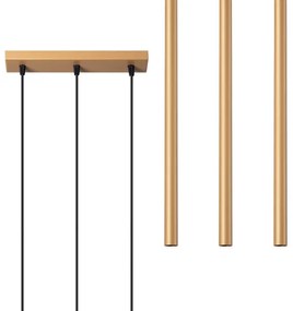 Sollux SL.1171 - Csillár zsinóron PASTELO 3xG9/8W/230V arany