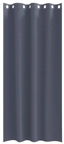 Függönyök függönyökkel 2 pcs Antracit 225x140cm Poliészter