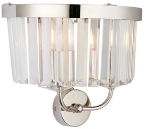 Endon 106448 - CHESTERFIELD fali lámpatest 2xE14/6W/230V fényes króm