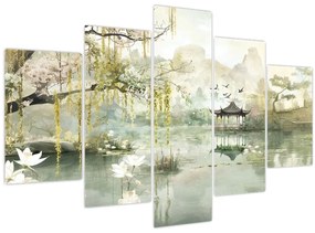 Kép - Kínai tó (150x105 cm)