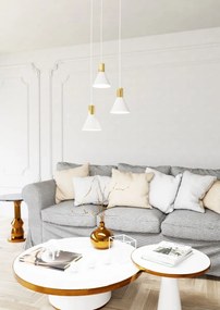 Emibig modern függeszték rosa fehér emi1389/3prem
