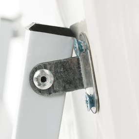 Álló tükor, fehér, LAVAL