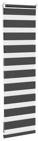zebrafüggönnyel fekete szövetszélesség 35,9 cm poliészter