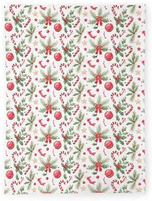 Karácsonyi konyharuha 50x70 cm 100% pamut Christmas Elements