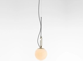 Artemide Nh 22 fĂŒggesztĂ©k, fĂșvott ĂŒveg, sĂĄrgarĂ©z, E27, 220mm