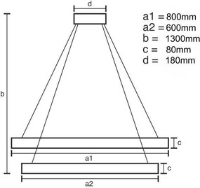 LED világítás + vezérlés 90W - J6351/CH