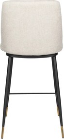 Lionel counter bárszék, bézs, fekete fém láb