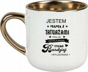 Bögre Fehér 400ml Ajándék Vicces Anyák Napja Én Vagyok A Tetovált Anya