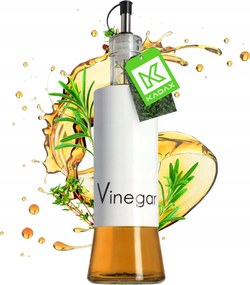 Olívaolaj Üvegpalack Adagolóval 320 ml Ecet Olívaolaj Adagoló Fehér