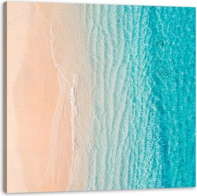 Vászonkép Tengerpart és tenger Víz Hullámok Természet 40X40 cm Ajándéknak is tökéletes