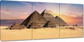 Vászonkép 150x70 Egyiptomi piramisok