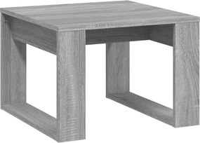 vidaXL szürke sonoma színű szerelt fa kisasztal 50x50x35 cm