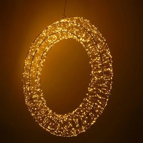 Brilagi - LED kültéri karácsonyi dekoráció LED/6W/230V IP44 50 cm koszorú