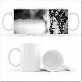 Nyírfa fényképes bögre