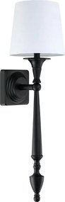 Cosmolight klasszikus fali lámpa austin fekete cosw01296bk-wh