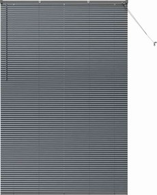 vidaXL Zsalugáter Redőnyök Sötétszürke 220 x 140 cm Alumínium