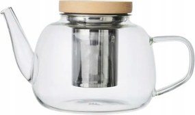 La Cafetiere üveg Vízforraló Főzőkancsó Főzőkancsóval és fedéllel 1,2L