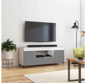Tv szekrény/asztal Giuseppo  (szürke + fehér). 1098651