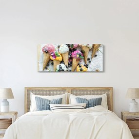 Fagylaltok képe (120x50 cm)