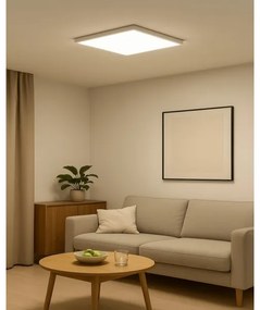 LED mennyezeti lámpa LED/40 W/230 V 3000/4000/6500 K 50x50 cm fehér