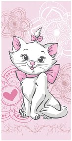 Disney Marie Aristocat fürdőlepedő, strand törölköző 70x140cm