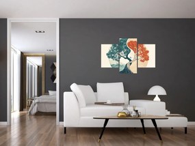 Kép – Energiafa (90x60 cm)