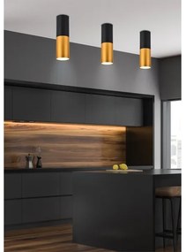 Mennyezeti lámpa TUBA 1xGU10/15W/230V