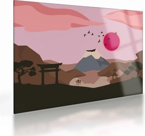 Üveg kép - Japán N⁰2 (70x50 cm)