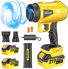 Kerti Akkus Lomádfúvó Lom/hó/por Számára, 3 Fúvókával