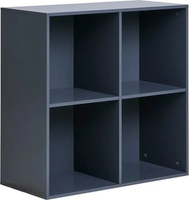 Sötétszürke fali könyvespolc 30x69 cm Horne – House Nordic