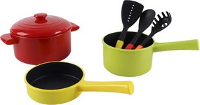 Edénykészlet játékkonyhába 10 darab