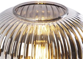 Intelligens asztali lámpa fekete füstüveggel, WiFi A60-nal - Karel