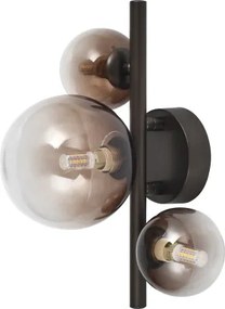 Brilagi - LED fali lámpa MILLA 3xG9/3W/230V barna/füstös barna