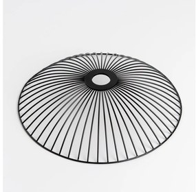 Univerzális búra CURITIBA, Ø 38 cm, fekete