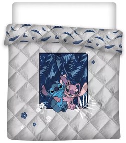 Disney Lilo és Stitch, A csillagkutya Hug steppelt ágytakaró, paplan 240x220cm