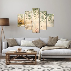 Kép - Tó, akvarell (150x105 cm)