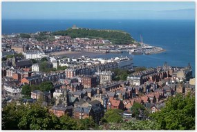 Poszterek 120x80 Kilátás a tengerre felülről