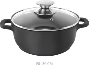 Grande 4 db-os edény szett 3 üvegfedővel - Orion