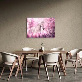 Kép - Festett ló (üvegen) (70x50 cm)
