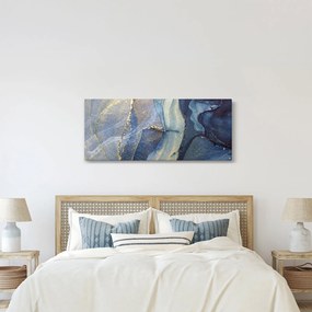 Kép - Absztrakció alkoholos tintával (120x50 cm)