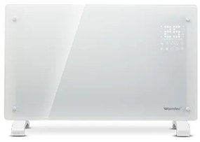 Warmtec EGW elektromos fűtőtest, Wi-Fi-vel irányítható, LCD kijelzővel, fehér, 1000W