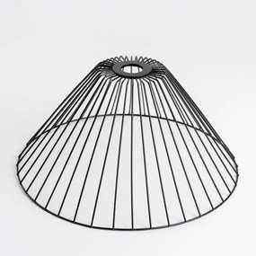 Brilagi - LED függeszték zsinóron CERIA WIRE 1xE27/40W/230V átmérő 45 cm fekete