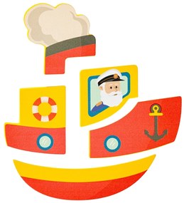 Woody Puzzle baba csónak