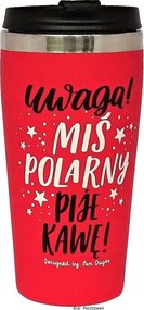 Termo Bögre Jegyzet Jegesmedve Kávét Iszik Gdańsk