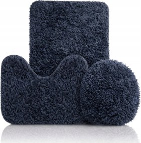 Fürdőszobaszőnyeg Szett 3 Részes 3AZ1BEN Csúszásgátló Gyorsan Száradó