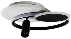 LED Dimmelhető lámpa LED/65W/230V 3000-6500K fehér/fekete + távirányítás