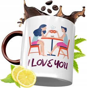 Bordó Bögre Lányoknak Születésnapra Ajándék fényképes nyomattal